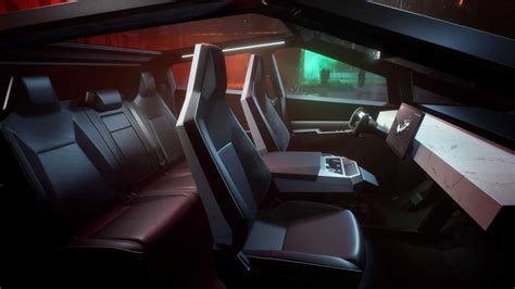 Tesla Cybertruck Interior Design