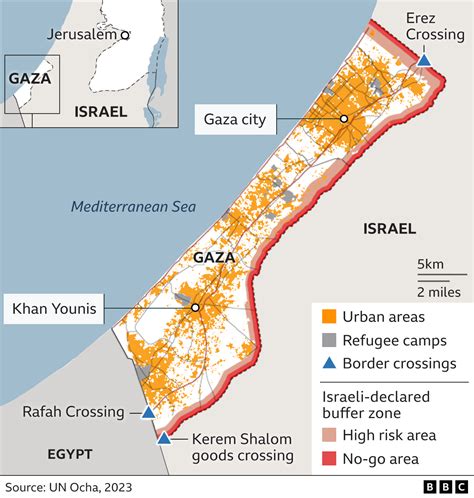 Israel S Borders Explained In Maps Bbc News