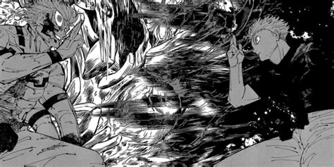 Jujutsu Kaisen Chapter 261 Malevolent Shrine Vs Unlimited Void