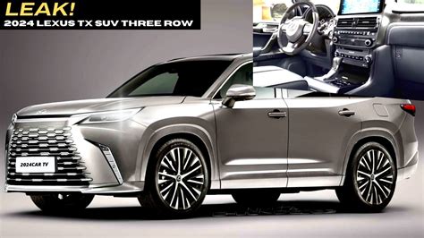 Lexus TX Release Date Set for 2024: What You Need to Know