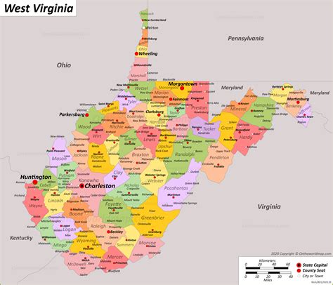 Unveiling WV: The Ultimate Map of WV for Adventure Seekers