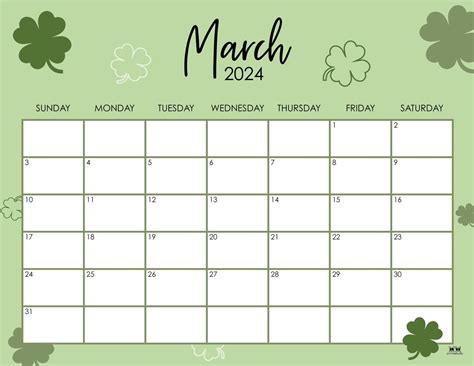 How to Plan Your Activities Using the March Calendar 2024