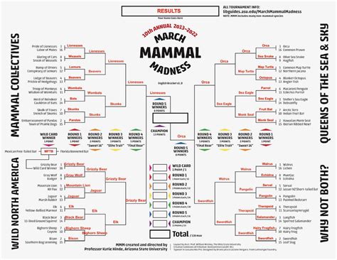 March Mammal Madness