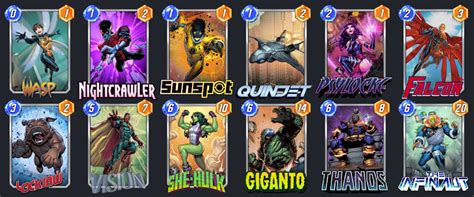 Marvel Snap Thanos Decks