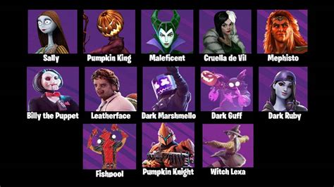 Massive Leak Shows All Fortnitemares 2024 Skins Coming Soon Videogamer