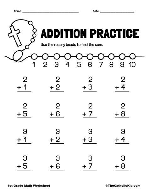 Math Problems For 1St Graders