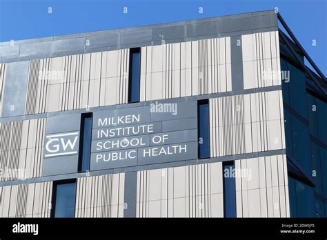 Milken Institute School Of Public Health Stock Photo Download Image Milken Institute School Of Public Health Stock Photo Download Image