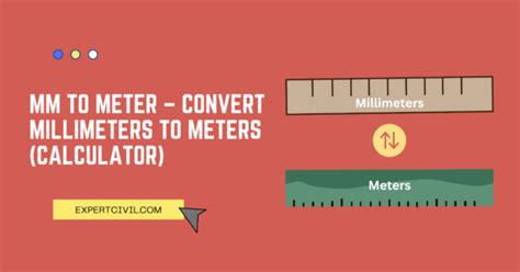Mm To Meter Convert Millimeters To Meters Calculator Mm To Meter Convert Millimeters To Meters Calculator