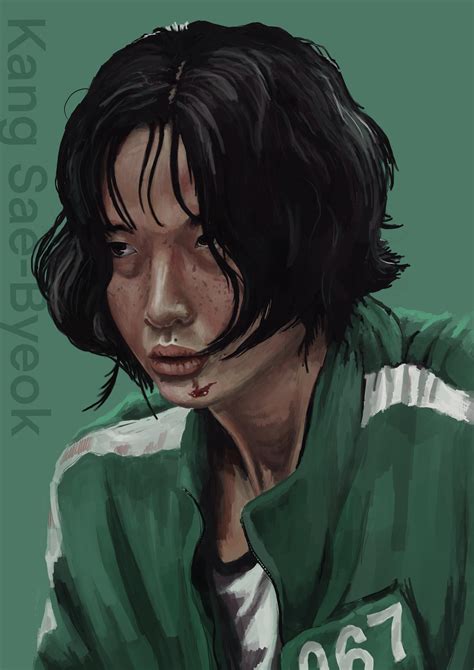 My Fanart Of Kang Sae Byeok 2021 R Squidgame My Fanart Of Kang Sae Byeok 2021 R Squidgame