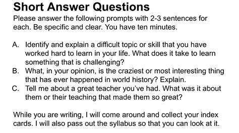 How-To Craft a Clear and Concise My Short Answer