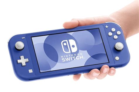 Nintendo Switch Lite Un Nouveau Mod Le Bleu Iconique Qui Rappelle La