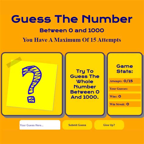 Number Picking Game Fun