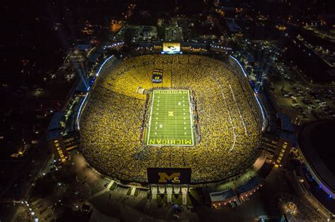 Outside The Big House University Of Michigan Football Michigan Outside The Big House University Of Michigan Football Michigan