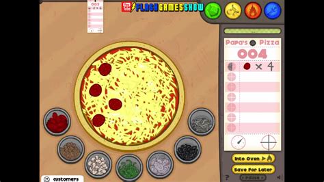 Papa S Pizzeria Gameplay Walkthrough Video Watch At Y8 Com