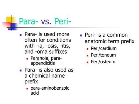 Para Definition Medical