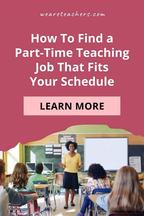 Fast-Track Your Income with Rapid Part Time Teaching Jobs