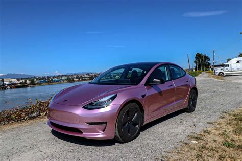 5 Ways Pink Wrapped Tesla