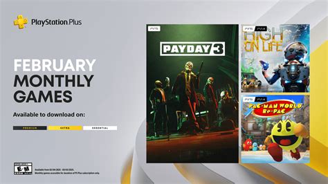 Playstation Plus Monthly Games For February Payday 3 High On Life Pac Man World Re Pac Playstation Blog Playstation Plus Monthly Games For February Payday 3 High On Life Pac Man World Re Pac Playstation Blog