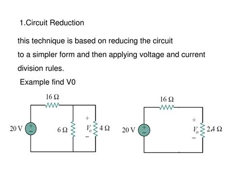 Ppt Circuit Analysis Techniques 1 Circuit Reduction 2 Node Voltage Ppt Circuit Analysis Techniques 1 Circuit Reduction 2 Node Voltage