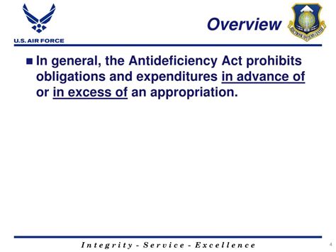 Ppt The Antideficiency Act Powerpoint Presentation Free Download