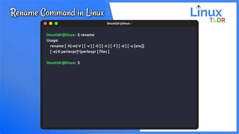 Rename Command In Linux Rename Multiple Files Linuxize Rename Command In Linux Rename Multiple Files Linuxize