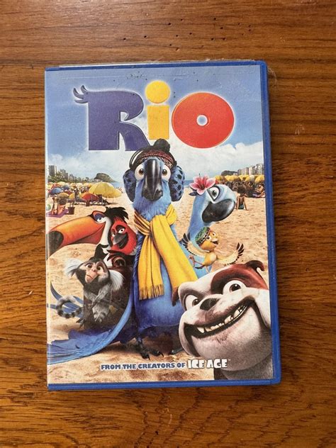 Rio Dvd By Jesse Eisenberg Anne Hathaway From The Creators Of Ice Age Ebay