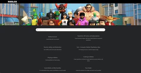 Roblox Help Center Guide