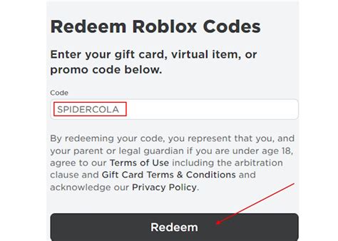 Roblox Promo Codes