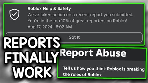5 Roblox Report Tips