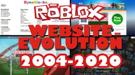 Roblox Website Evolution 2004 2017 Youtube Roblox Website Evolution 2004 2017 Youtube