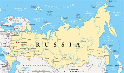 Russia On Map