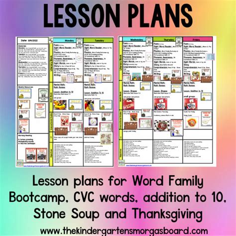 Schedulin Sunday Stone Soup Adding To 10 Cvc Words And Thanksgiving