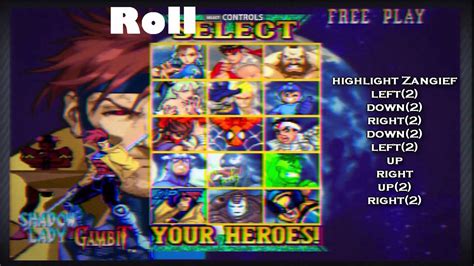Secret Characters Marvel Vs Capcom Arcade How To Choose Youtube Secret Characters Marvel Vs Capcom Arcade How To Choose Youtube