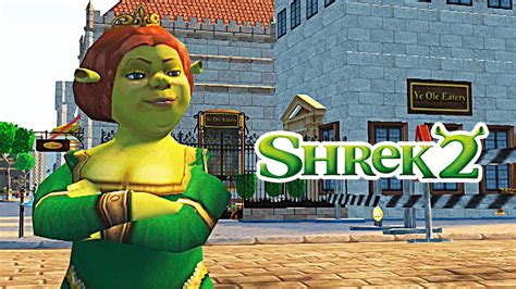 Shrek 2 Ps2 Gamecube Xbox 5 Gameplay Escoltando A Cinderela