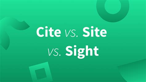 Site Or Sight
