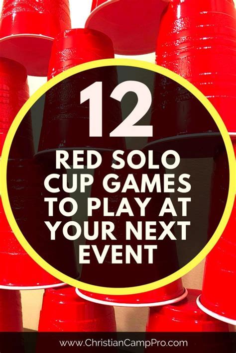 5 Solo Cup Games
