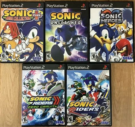 Sonic PlayStation 2 Games