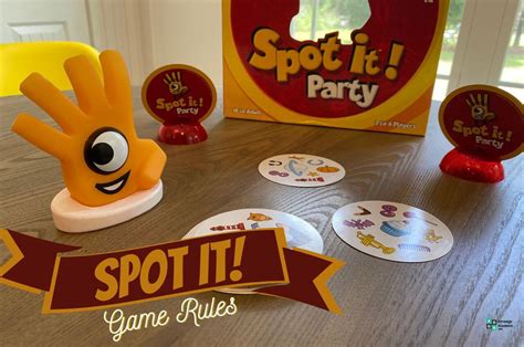 5 Spot It Game Rules