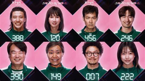 6 Squid Game Numbers