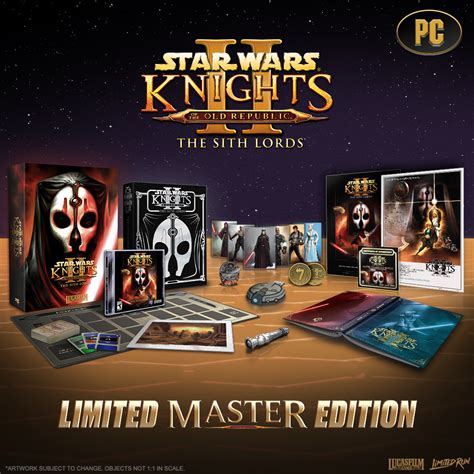 Star Wars Knights Of The Old Republic Ii The Sith Lords Master Editi