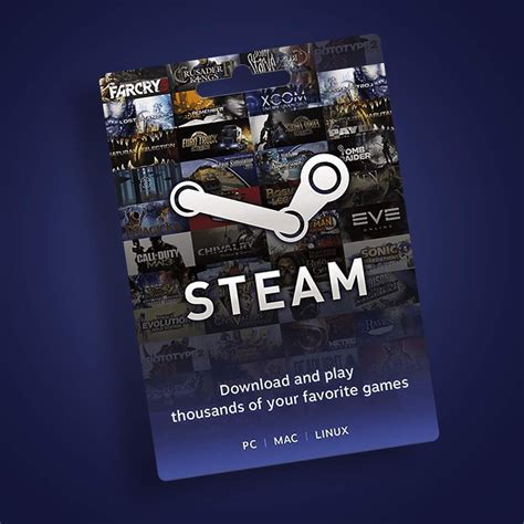 Steam Gift Card Printable Steam Gift Card Printable