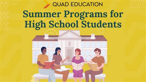 Summer Programs For High School Students Youtube
