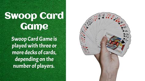5 Swoop Card Game Rules