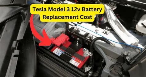 Tesla 12V Battery Replacement Cost