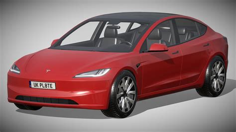 5 Tesla 3D Models