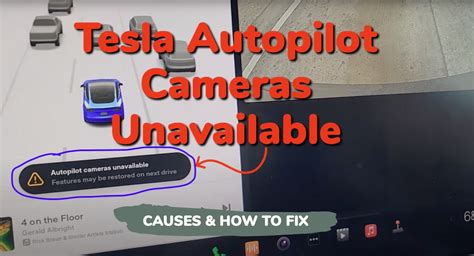 Tesla Camera Temporarily Unavailable Fix