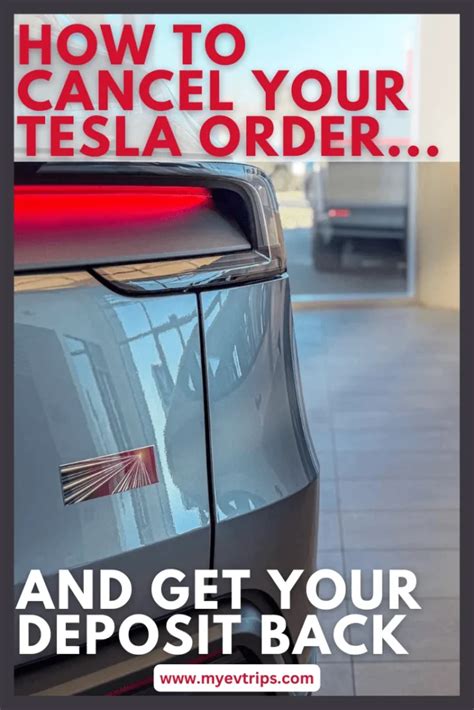 Tesla Deposit Refund Policy