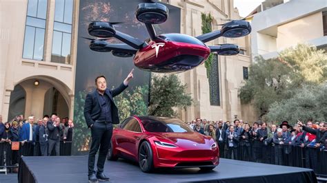 Tesla Flying Cars Soon