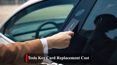 Tesla Key Card Replacement
