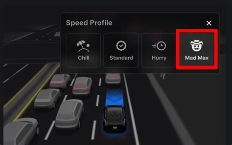 5 Tesla Mad Max Settings